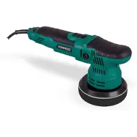 Vonroc Pulidora de doble acción 650W - 125mm | Incluye 1 almohadilla de pulido