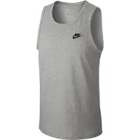 Nike Camiseta gris claro / negro