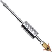 vidaXL : Martillo deslizante para detectores de metales, 42 cm, acero al carbono