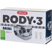Zolux Jaula ZOLUX Rody 3 Mini - Azul