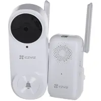 Ezviz DB2 Pro, Blanco, 72 dB, Para uso doméstico, IP65, 1 unidad, 1 unidad