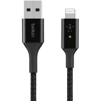 Belkin Cable Usb Caa007bt04bk Smart Led Cable Usb-a/lightning 1.2 M