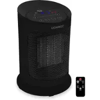 Vonroc Calefactor eléctrico - ventilador - 1200W/1800W - cerámica | función de giro