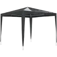 vidaXL Tienda de campaña para fiestas, profesional, 2,5 x 2,5 m, color antracita, 90 g/m²