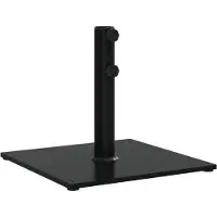 vidaXL Soporte para sombrilla , diámetro 32/38/48 mm, para mástil de 17 kg, cuadrado