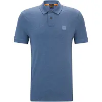 BOSS para hombre. 50507803 Polo Passenger azul (S), Casual, Algodón, Manga corta, outlet 2026.