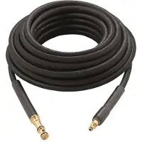 Nilfisk 128500084, Manguera, , Manguera Superflex de 15 m (con armadura de acero - modelos con carrete), Negra, 15 m