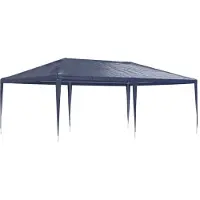 vidaXL Tienda de campaña para fiestas, 4x6 metros, azul