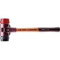 HALDER Martillo Simplex Schonhammer, modelo D.50Mm, 1150G, cabeza de goma/plástico, mango de madera Halder