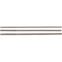 Wolfcraft Kit de brocas para perforar muros , con punta de metal duro, diámetro de 8 a 12 mm, juego de 3 piezas, con cabeza hexagonal