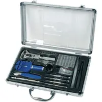BRÜDER MANNESMANN Kit de herramientas para relojeros, maletín de aluminio Mannesmann 11760. Herramientas para relojes
