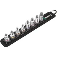 Wera Belt B 2, llave de vaso "Zyklop" para tornillos hexagonales internos, con tope, 3/8"