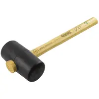 Peddinghaus Martillo de goma, modelo 0367500201, con cabeza suave, peso: 350 gramos, cantidad: 1 unidad