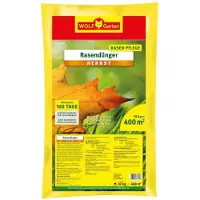 Stanley WOLF: Fertilizante otoñal para césped, 10 kg, para 400 m², fertilizante mineral
