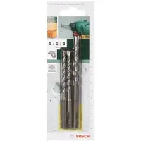 Bosch Taladro para hormigón SDS-Quick de para bricolaje. Juego de brocas de Ø 5,5/6/
