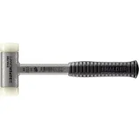 HALDER Schonhammer, diámetro 40 mm, 850 g, Supercraft, anti-retorno, nylon, blanco - 3377040