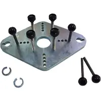 Ks Tools Adaptador para placa de presión y tensor de muelles , modelo 500.8801, dimensiones: 355 mm, 260 mm, 120 mm, peso: 7572 g
