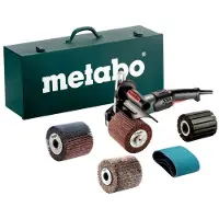 Metabo SE 17-200 RT, amoladora angular directa, color negro, verde y rojo, sin escobillas, protección contra sobrecalentamiento, 3000 revoluciones por minuto, 800 revoluciones por minuto