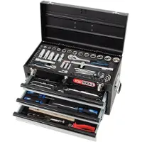 Ks Tools 918.0250, acero cromo-vanadio, 22 kg, 99 herramientas