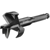 DeWalt DT4582-QZ, Taladro, Broca fresadora, Rotación en sentido horario, 5,1 cm, Madera, Amarillo, Negro, Acero inoxidable