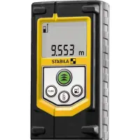 Stabila LD 320, medidor láser, metros, negro, amarillo, digital, IP40, 60 m
