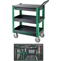 Stahlwille Juego De Herramientas Tool Set + Service Trolley 37 Piezas
