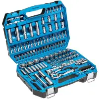 Högert Juego de herramientas Hogert Technik, modelo HT1R432, fabricado en acero cromo-vanadio, peso: 7.72 kg