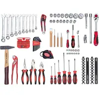 Gedore Juego de herramientas rojo R21000108, completo, 108 piezas, referencia 3301642