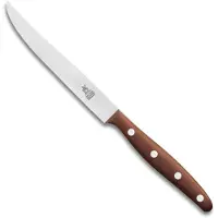 Robert Herder Steak Knife Slim 2007475180000 acero inoxidable, madera de nogal, 12 cm, cuchillo para carne