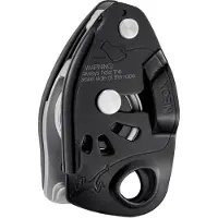 Petzl - Aseguradores y Descensores Escalada - Neox Black - Negro