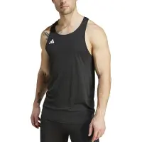 Adidas - ADIzero Essentials Running Singlet - Camiseta de running size S, negro