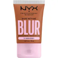 Nyx Professional Makeup Base De Maquillaje Bare With Me Blur Tint 15 Warm Honey