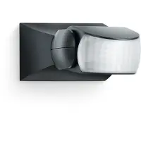 Steinel IS 1, Cable, Negro, IP54, Entrada, Jardín, Terraza, Clase II, Detector de movimiento