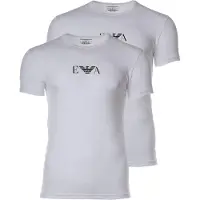Emporio Armani Camiseta negro / blanco