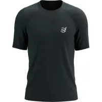Compressport - Ropa para trail running - Performance SS Tshirt M Black - Talla L - Negro