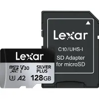 Lexar Tarjeta Sd High Performance Silver Plus 128gb Microsdxc Uhs-i