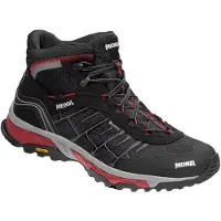 Meindl - Zapatillas de senderismo Hombre - Finale Mid GTX Black/Red - Talla 41 - Negro