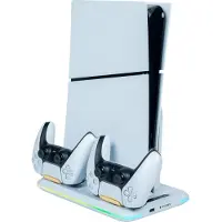 BIG Soporte Vertical Delgado Con Cargador Usb Y Ventilador De Refrigeración