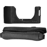 SmallRig Juego de media funda de piel para Fujifilm X100VI (negra) 4700