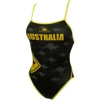Turbo Traje De Baño De Tiras Finas Australia Kangaroo Signal