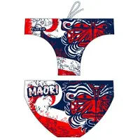 Turbo Bañador Slip Maori Flag Waterpolo