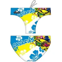 Turbo Bañador Slip Canary Islands Parrot