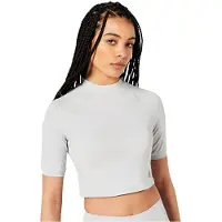 Superdry Camiseta De Manga Corta Run 3/4 Tight Crop
