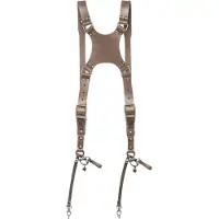 The Hantler Arnés para cámara dual Gris Piedra / Plata vieja, Regular