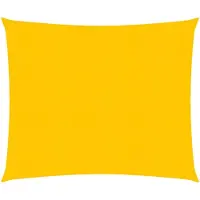 The Living Store Tienda Living, toldo solar, 160 g/m², color amarillo, 2,5 x 2,5 metros, fabricado en HDPE
