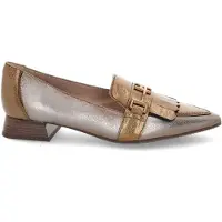 Hispanitas para mujer. CHI243573 Zapatos de piel Menorca bronce (40), 1 a 3cm, Ninguno, Casual, Fiesta, outlet 2026.