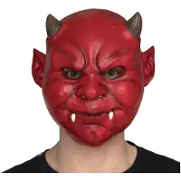 MOM Máscara De Diablo Completa Látex
