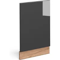 Vicco Panel frontal Fame-Line Antracita alto brillo 45 cm sin encimera, Model 38438