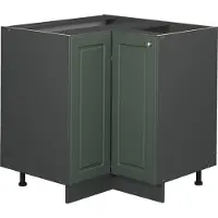 Vicco Armario de esquina Fame-Line Verde dorado Casa de campo 80.5 cm sin encimera, Model 37992