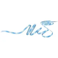 Philips Tira de luces , 5 metros, RGB, para interiores, ideal para dormitorios, comedores, cocinas y salones, color blanco, materiales: metal y plástico, clasificación IP20, clase II